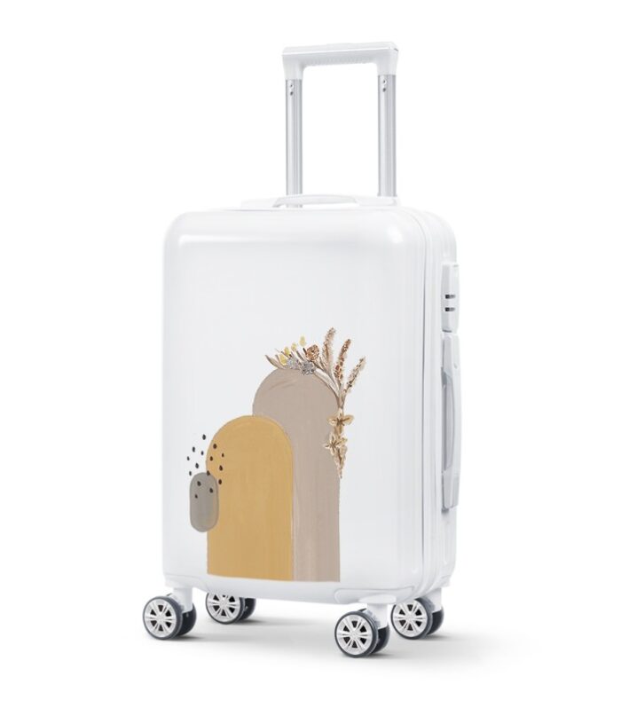 Trolley βαπτιστικών γεωμετρικά σχήματα