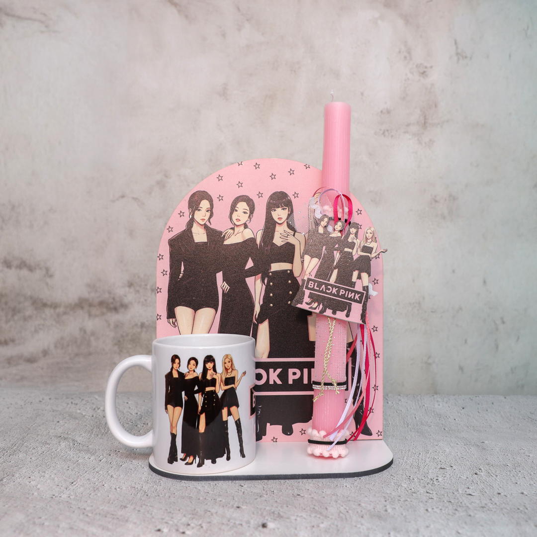 Σετ λαμπάδα Black Pink
